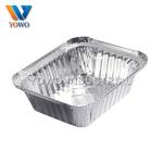 Silver 1lb 175*110*40mm Aluminum Freezer Containers