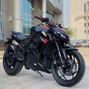 China Chinese Sportbikes moto electrica 72V 3000W Electric Racing Motorcycle with Big Power wholesale