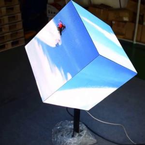 China 3D Cube Six Faces Advertising Indoor P3 Flexible Led Screen wholesale
