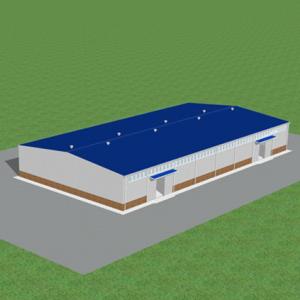 China Industrial Prefab Steel Structure Warehouse Frame Construction Building wholesale