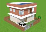 Q355B Q235B Steel Structure Housing Windproof Lightweight Steel Frame Villa
