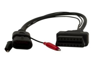 China 12V Voltage Fiat OBD Cable Custom Length 3 Pin Diagnostic Connector Cable wholesale