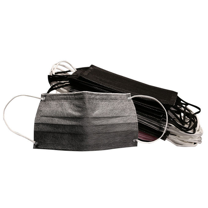 Anti Germs Disposable Pollution Mask , Earloop Procedure Masks Easy Breathability