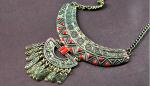 2015 new design hot sale factory wholesale fashion statement necklace, OEM