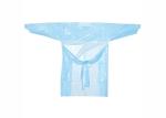 55gsm CPE Disposable Waterproof Apron With Thumb Loop