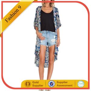 China lONG PRINTED KIMONO wholesale
