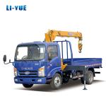 Truck Crane 5 Ton Straight Boom Crane Hydraulic Truck Mounted Crane