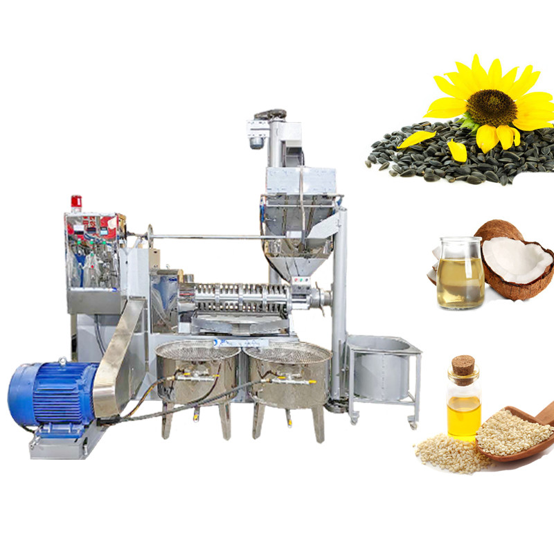 Low Noise Industrial Oil Press Machine Essential Equipment