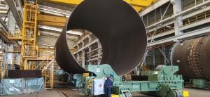 China Hydraulic Jacking Fit Up 1000T Pipe Welding Rotator wholesale
