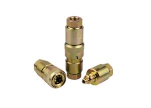 China Stainless Steel High Pressure Quick Coupler 20 GPM Flow Rate wholesale