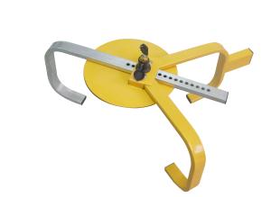 China Durable Rust Proof Vehicle Trailer Wheel Lock Steel Rolling Material wholesale