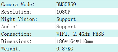 Wireless Baby Monitor With App 2.4GhzWifi Ip PTZ Camera Home Diy Home Security