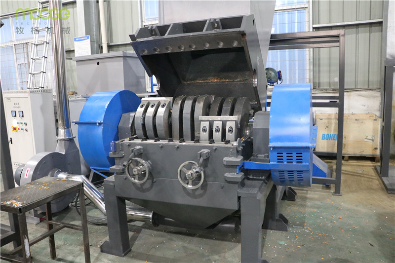 PE Plastic Grinder Machine HDPE PET Mechanical Mini Plastic Crusher Machine