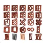 Flower Breeze Block High Quality Building Materials Red Clay Bricks Construction