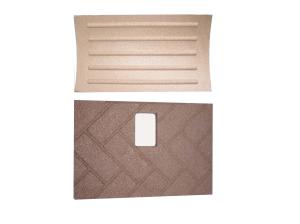 China Compressed Vermiculite Insulation Board 5MPa Yellow Colour Durable wholesale