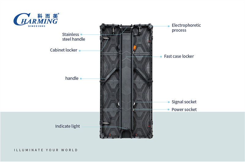 Seamless Stage Rental LED Video Wall Display P2.6 1920HZ-3840HZ
