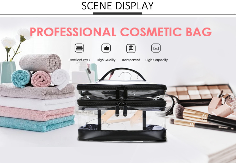 Multifunction PVC Waterproof Toiletry Bag For Travel
