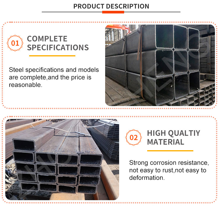 Chemical Fertilizer Pipe Perfect Processing Performance with 1.5 8.18 mm Thickness 12X12 2.5x2.5 Hot Dip Steel Square Tube