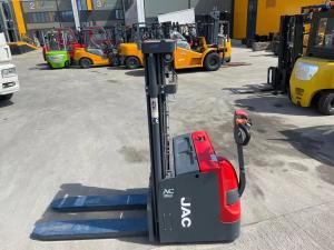 China Heavy Duty Electric Pedestrian Stacker Double Pallet Rider 2 Ton wholesale