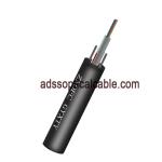 Aerial Direct Burial Fiber Optic Cable , FTTH Central Loose Tube 2-24 Core