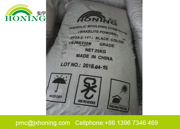 Low Toxicity Injection Bakelite Moulding Powder Green Granule Corrosion Resistance