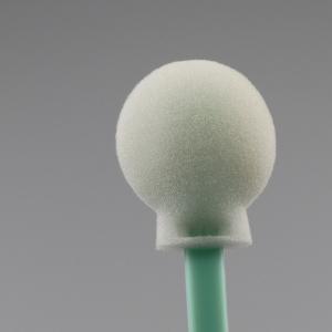 China 125mm Single Big Round Sponge Head Cleanroom Foam Cleaning Swab wholesale