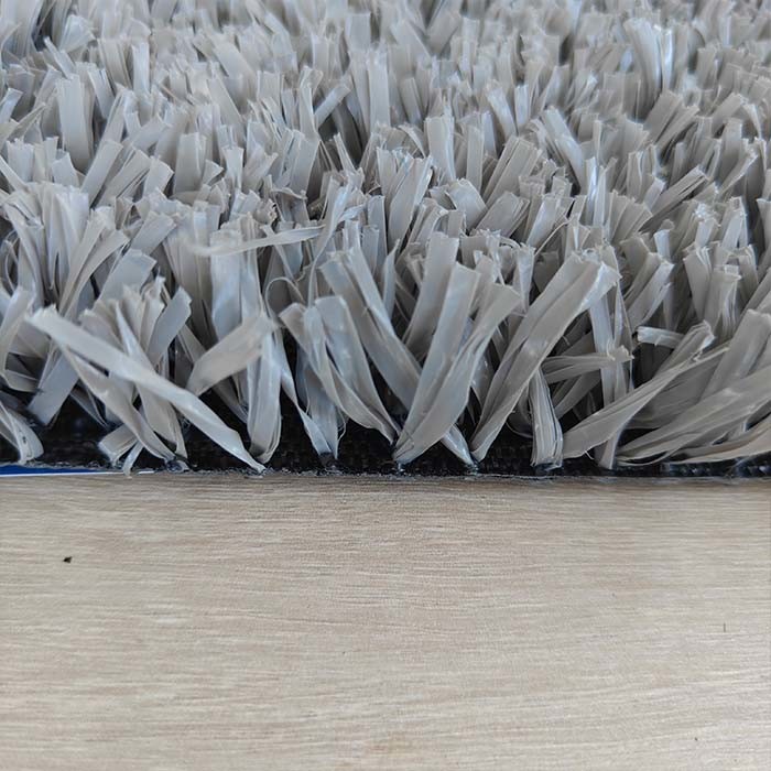 Grey Color Tennis Artificial Turf Multi Functional Application 25mm Customized Used For Sports Field