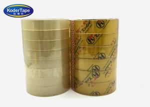 China Single Sided Transparent Stationery Bopp Adhesive Tape 12/18/24mm Width wholesale