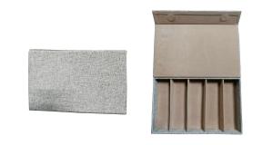 China Linen Multi Glasses Case box Eyewear Display Trays Sunglasses Storage Box wholesale
