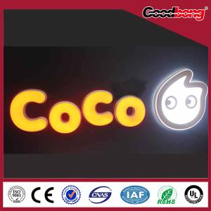 China Customized Outdoor large LED channel letter material sign for company logo wholesale