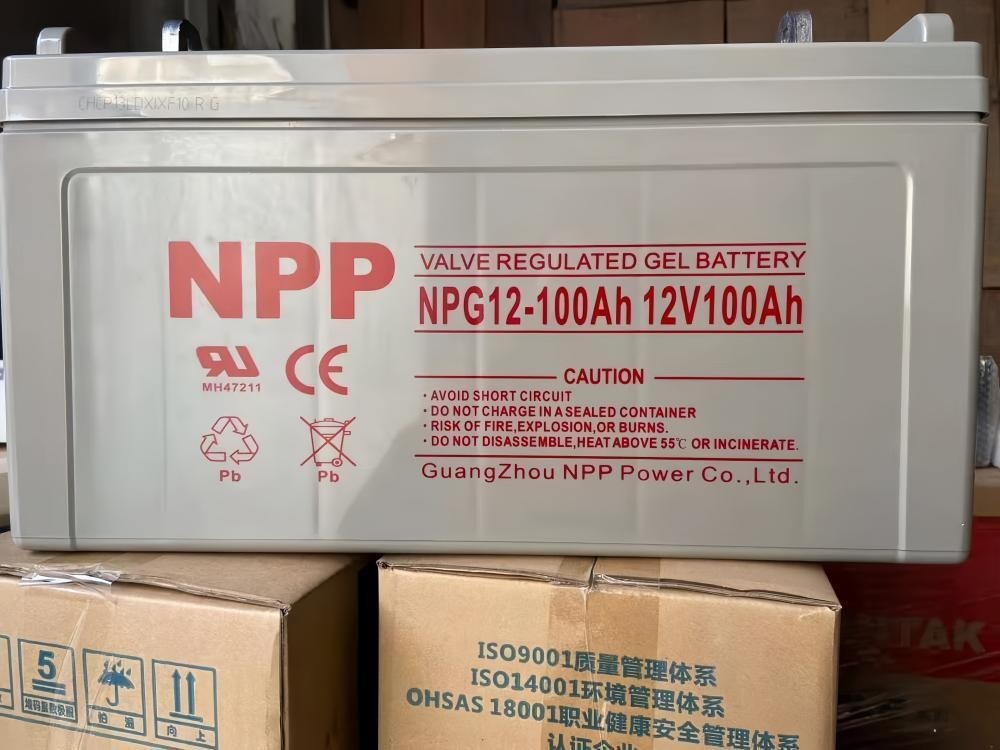 NPPower Deep Cycle GEL Battery 12V 150Ah Valve Regulated Lead Acid Battery