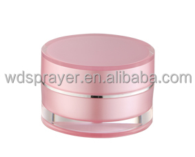 PMMA Base Material 50g Cream Jar For Luxury Cosmetic Packaging