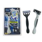 6 Blades Disposable Facial Razor Women with Razor Head Cover