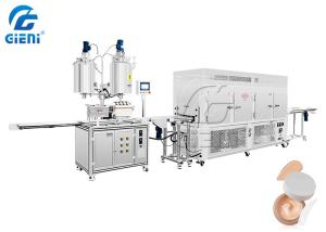 China Hand Cream Foundation Cosmetic Filling Machine 6.5KW 360pcs/H wholesale