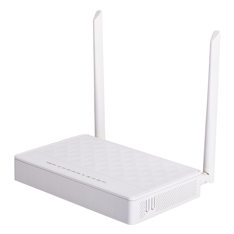 AS- ONU22 1GE+3FE+CATV+2.4G WIFI 1GE+3FE+VOIP+2.4G WLAN+CATV XPON ONU