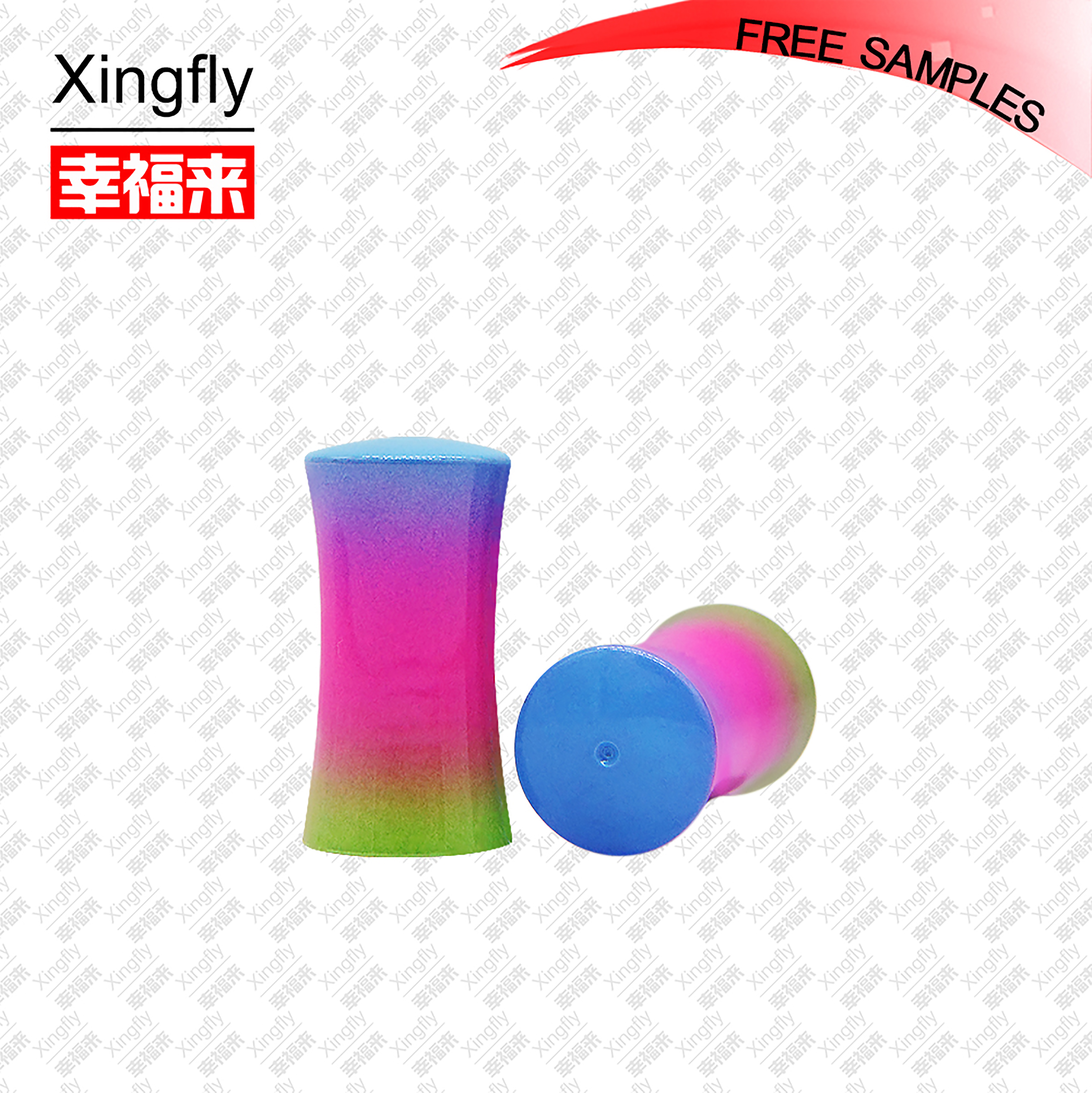 Xingfly Nail Polish Cap hot stamping Logo Plastic Material