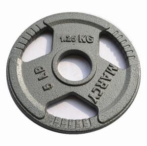 China 20kg Commercial Grade Tri-Grip Handles Portable Dumbbells Hammertone Cast Iron Weight Lifting Plate wholesale