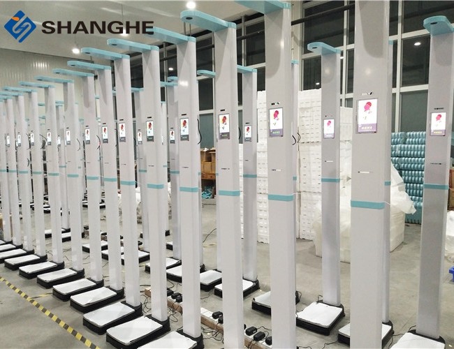 Balance Connected 7.0 inch Weight And Height Measuring Machine