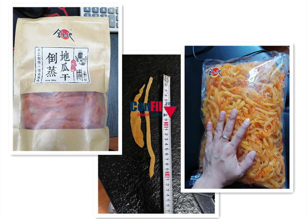 7kW 2000 Gram Rotary Premade Pouch Packing Machine For Sweet Potato Slices