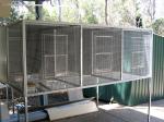welded mesh bird aviary