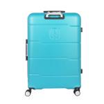 Light Blue Hardside Spinner Wheels Travel Luggage Sets