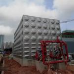 Pressure Clean Welding Water Tank Anti Corrosive Strong Seismic Performance