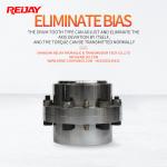 No Noise Transfer Torque Flexible Gear Coupling For Stoker