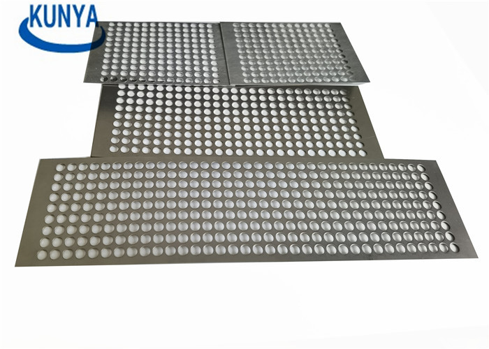 SUS304 Stainless Steel Perforated Metal Screen Sheet Punching Aluminum Anodizing