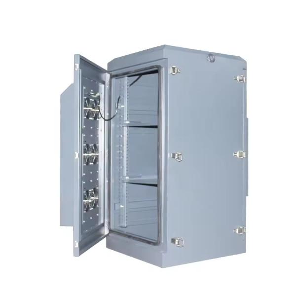 POHS Outdoor Network Cabinet Weatherproof Data Cabinet For Outdoor Telecommunica