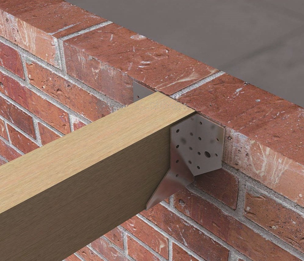 Multi Shaped Steel Wood Timber Connectors Bracket Joist Hangers Metal Accessories Timber Connectors