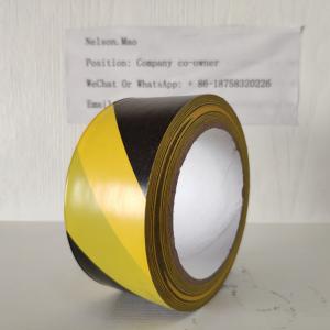 China Custom Printed High Visibility PVC Floor Marking Tape Water Resistance wholesale