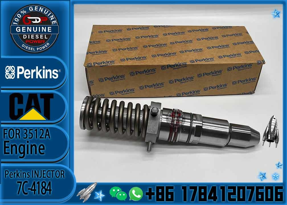 common rail injector Assy injector 6I-3075 7C-4184 0R-0906 engine components 6I3075 7C4184 0R0906 For Caterpillar 3500A