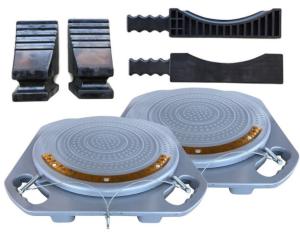 China Aluminum Magnesium Alloy Wheel Alignment Turntable Plates 400*400mm wholesale