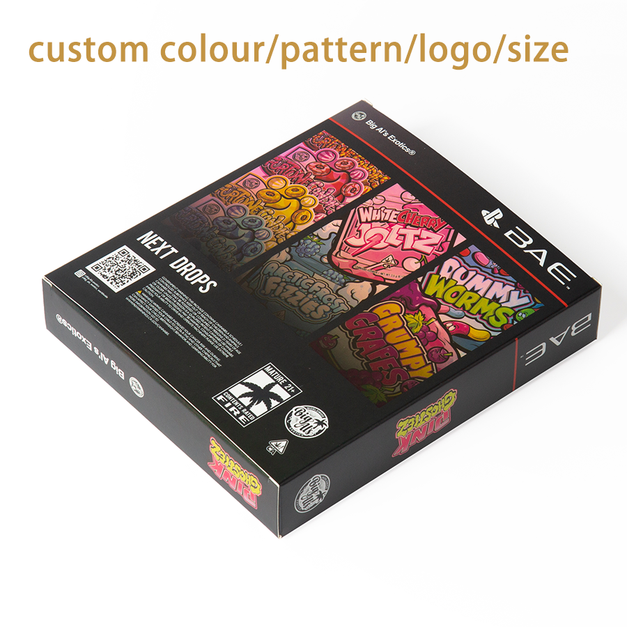 Colourful White Paperboard Game Accessories Packaging Box with Gloss Lamination Customized Thickness